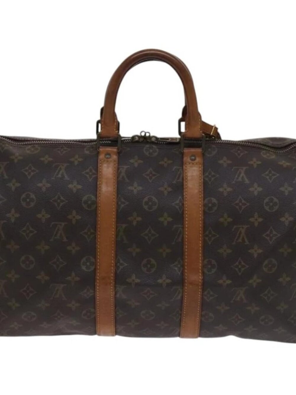 LOUIS VUITTON Monogram Keepall 45 Boston Bag M41428 LV Auth - Picture 3 of 16